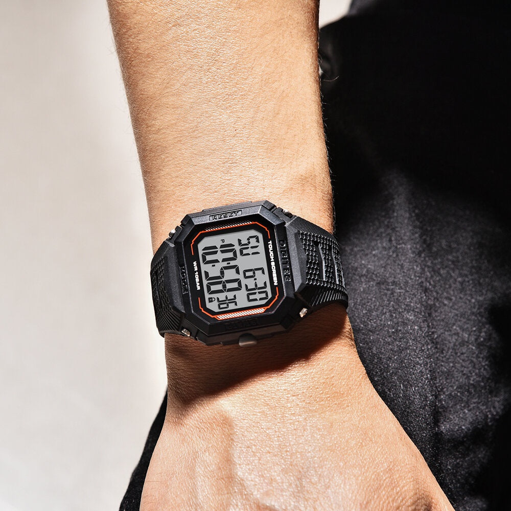 PowerX Tactical Waterproof Digital Watch with Alarm Stopwatch