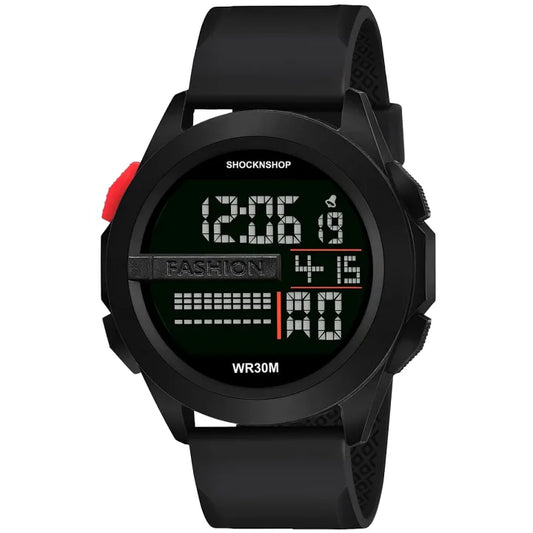 Waterproof Digital Sports Watch – Alarm & Stopwatch