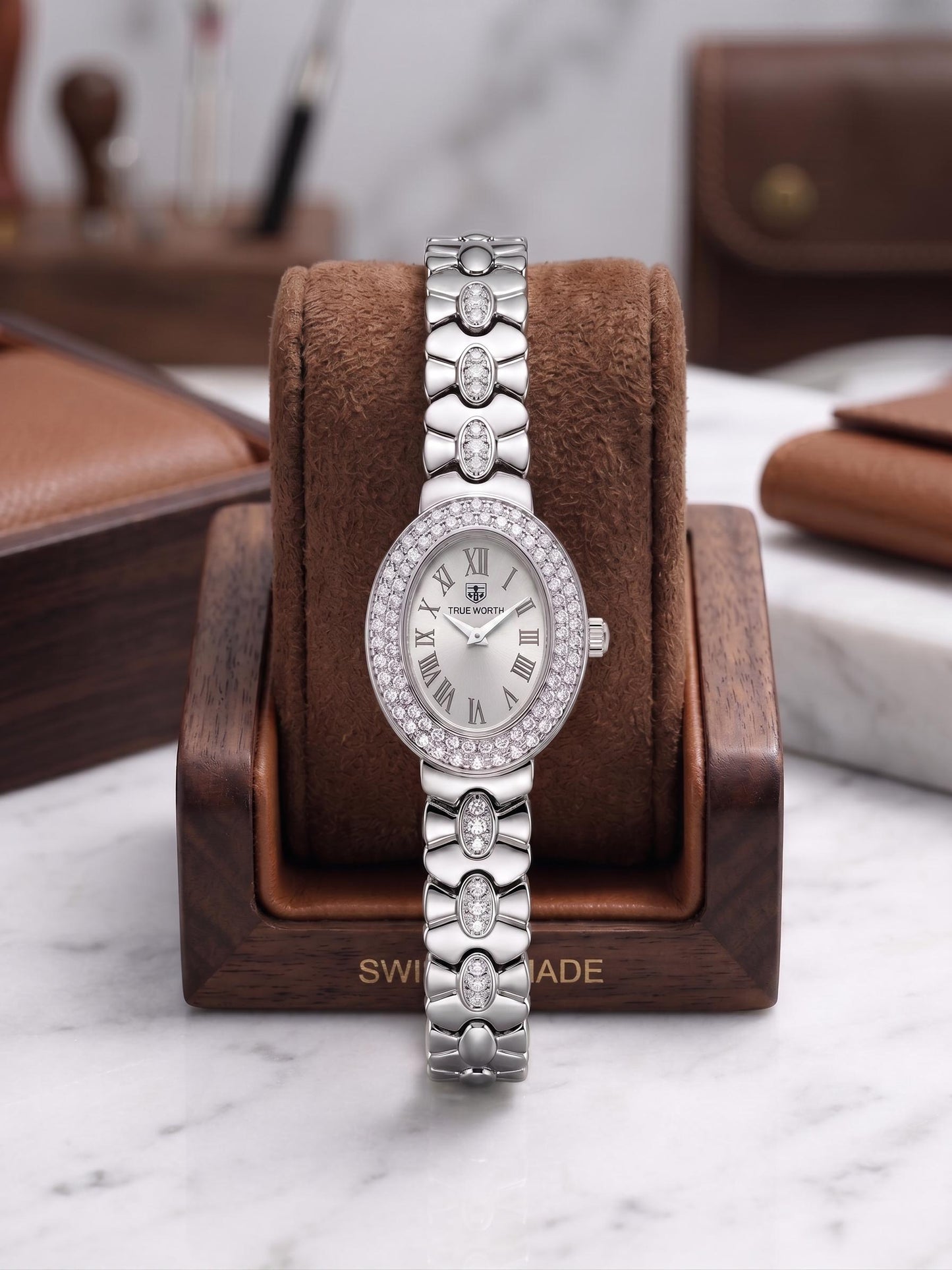 True Worth Oval Sparkle