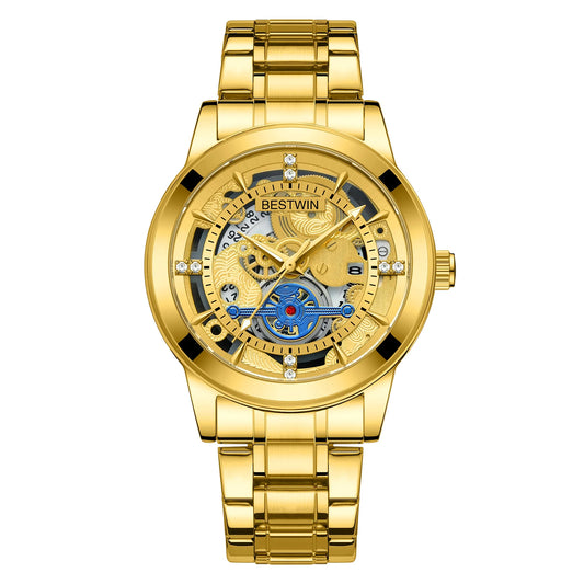 BESTWIN High Quality Luxury Business Elite Men's Watch Waterproof