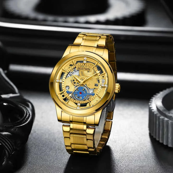 BESTWIN High Quality Luxury Business Elite Men's Watch Waterproof